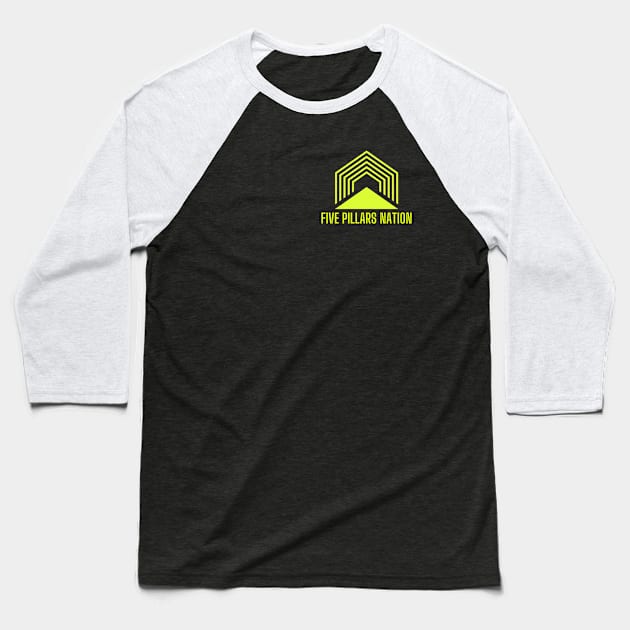 POCKET sized - Five Pillars Nation Baseball T-Shirt by Five Pillars Nation